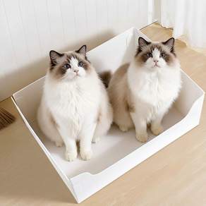 우아지오 휴대용 방수 접이식 고양이 화장실