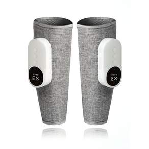 [한정특가] BAMIFUN 다리 마사지기 공기압 무선 온열 강도조절 종아리 마사지기 좌우 세트