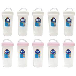 [이원헬스케어]덕신화학 덕신 빨대컵(300ml)x(10개)환자용물컵 병원 물컵