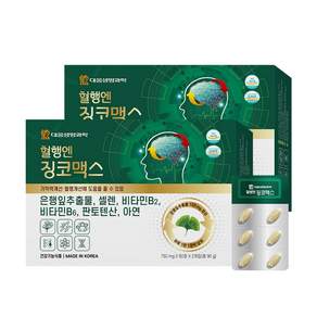 대웅생명과학 혈행엔 징코맥스
