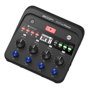ZOOM P4next AI USB USB MTR P 줌 팟캐스트 레코더 경량 컴팩트 노이즈 리덕션 탑재