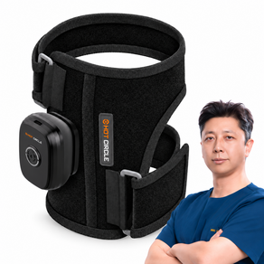 핫서클 팔꿈치 마사지기 EMS 온열 엘보 전완근 에어 주무름