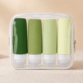 라미 여행용 샴푸 바디워시 세면도구 공병 세트 90ml 4P