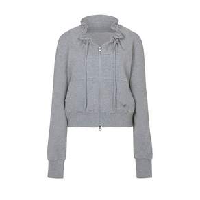 페인오어플레져 BLOOM ZIP-UP JACKET melange grey