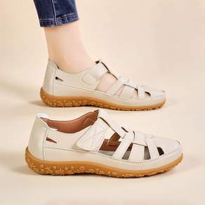 Modern Fashion 여성 발편한 스트랩 샌들 펀칭 슈즈 X189 - 샌들