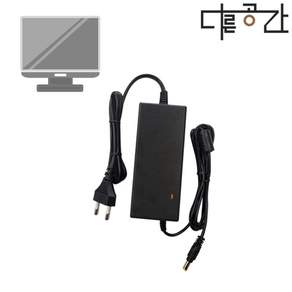 LG 모니터 32LH565B 전원 어댑터 호환 DC 19V2.1A 다른공간(전원코드포함)