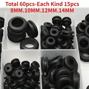 고무 O링 와셔 씰 가스켓 그로멧 키트 8 10 12 14mm 20 40 60pcs 혼합