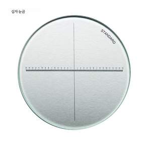 조명 확대경 10배 스케일 루페 눈금 정밀 검사 시각 보조용 휴대