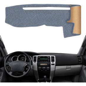 KEYOOG 대시보드 커버 Dash Mat Fit for Toyota Tacoma 2015-2005 HUD 모델 제외 Car Board Anti-Glare Carpet
