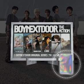 [홀로그램 슬리브 증정](스타포카마켓) 보이넥스트도어 BOYNEXTDOOR 5집 더 액션 THE ACTION FRAME VER 맴버
