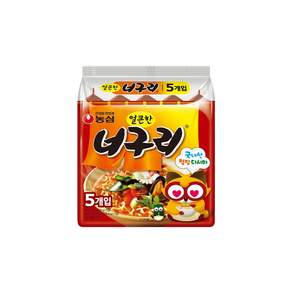 농심 너구리 얼큰한맛 5개 1봉
