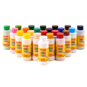 동아 딩동댕 노랑병아리 200ml 1개 물감 대용량 미술놀이 만들기