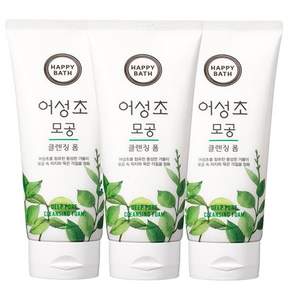 해피바스 어성초 모공 클렌징폼