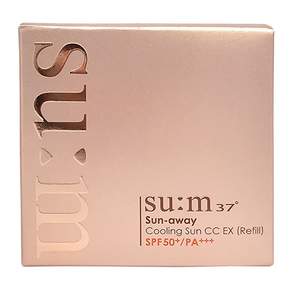 숨37도 선 어웨이 쿨링 선CC EX 리필 SPF50+ PA+++