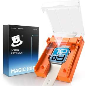 MAGIC JOHN 매직존 풀커버 애플워치 고화질 EPU 액정보호필름 + 이지툴 애플 적용 2p