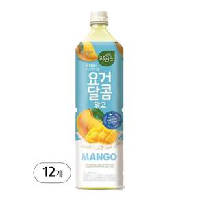 웅진 요거달콤 망고, 1.5L, 12개