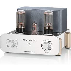 Douk Audio F5 Pure Class A 하이파이 진공관 앰프 - RCA 입력을 지원하는 가정용 오디오 시스템용 싱글 엔드 스테레오