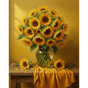 마켓9 액자 보석십자수 캔버스형 취미 DIY 키트 40 x 50cm