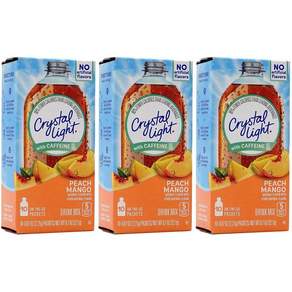 Crystal Light 피치 망고 드링크 믹스 10개입