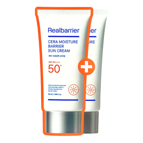 리얼베리어 세라 수분 장벽 선크림 SPF50+ PA++++