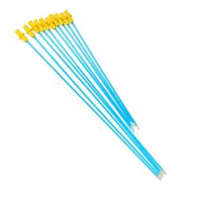 개 인공수정 키트 일회용 애완동물 강아지 가축 정액 인공 주입기 교배 기구, 15cm 50개