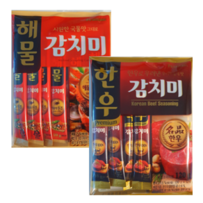 해물감치미120g +한우감치미120g 1세트/스틱형(대상.청정원)