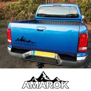 폭스 바겐 Amarok 트럭 바디 후드 장식 데칼 트렁크 비닐 커버 자동 튜닝 액세서리 용 픽업 바디 사이드 스