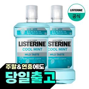 리스테린 쿨민트 마일드 구강청결제