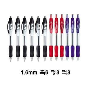 동아 애니볼 501 노크식 볼펜