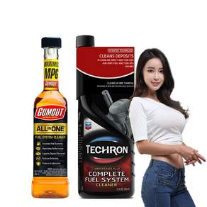 [1+1] 검아웃 올인원 가솔린 연료첨가제+쉐브론 TECHR0N 가솔린
