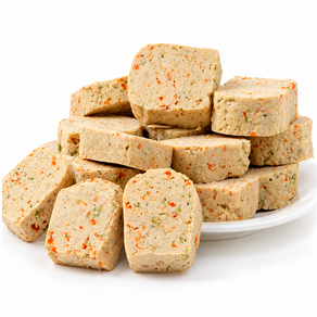 독특 강아지 자연화식 닭가슴살테린(대용량 1kg 20조각)