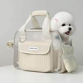 반려동물 이동가방 강아지 산책 가방 가벼운 통기 경량 슬링백