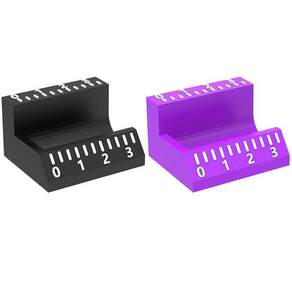 3ml 바이알용 2팩 바이알 라벨 어플리케이터 - 바이알 라벨링을 위한 쉽고 정확한 스티커 정렬 도구