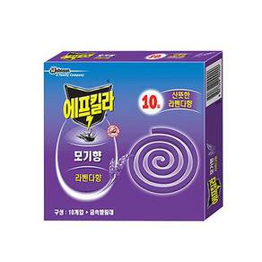 에프킬라 모기향 라벤다향 10p