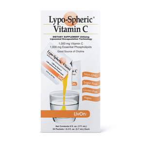 리브온 액상 비타민씨 LivOn 리포스페릭 리포조말 비타민C 1000mg 30포