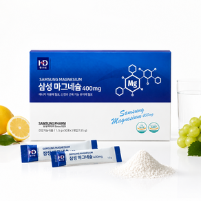 삼성마그네슘400mg 에너지 신경과 근육 기능 유지
