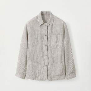 낫띵리튼 Bambina stripe jacket (Stone gray)