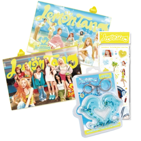 (앨범 4장) 하츠투하츠 Hearts2Hearts 미니2집 [Lemon Tang] 레몬탱 포토북 2종 + 키링앨범 1종 + 스티커앨범 랜덤 4종 세트