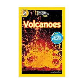 영문 유아도서National Geographic kids Readers Level 2: Volcanoes! Paperback (미국판) 9781426302855 2468749