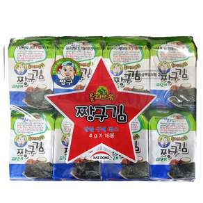 해동 도시락짱구김 조미김 파래김