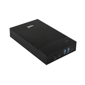 넥시 NX-U3035HC-HUB 3.5인치 외장하드 케이스 유전원 2in1 멀티 허브