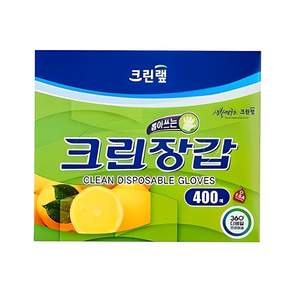 크린랩 크린장갑, 400개, 1개