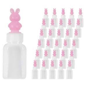 남양플라스틱 PE 분홍 토끼 뚜껑 캐릭터 물약병 RABB 20ml