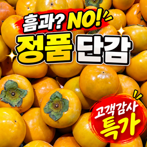 [감사특가] 정품 국내산 단감 하루 100박스만 특별할인