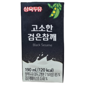 삼육두유 고소한 검은참깨 190ml 24팩입 세트