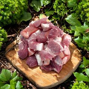 [수림] 한돈 제주산 신선 돼지고기 찌개용 (냉장)