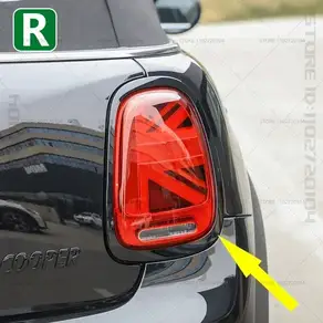 2014- F55 F56 F57 BMW 호환 미니 소형 호환 쿠퍼 헤드라이트 미등 커버 링 51137300631 63217464171 5171