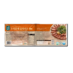 코스트코 느린농장 무항생제 오리훈제 슬라이스 1KG 아이스박스포장