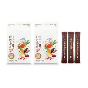 마법톡톡 up 더진한 분말육수 장미화 개별포장 육수