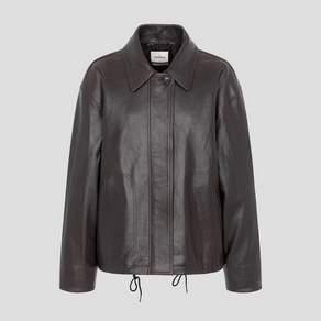 디애퍼처 Apt13 Leather Blouson Brown (TA5711A01D)